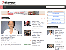 Tablet Screenshot of onlinemaza.com